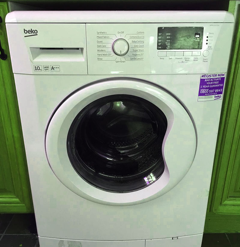 کار نکردن خشک کن ماشین لباسشویی